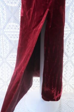 70's Vintage Dress - Ruby Dust Velvet - Size XXS -Style Luma Sales Store IMG 0368 1946e1ff 6561 49e6 a07d 2d7df8f66ae9