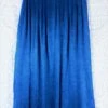 Vintage 70’s Skirt - Shimmering Cerulean Blue Midi - Size XS/S