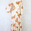 70's Vintage Dress - Soft Cream & Maple Floral - Size S -Style Luma Sales Store IMG 2765 88dd5b76 2504 4217 b527 e1db8ea26bde