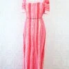 70's Vintage Spring Dress - Bright Red & White Floral - Size L -Style Luma Sales Store IMG 3760 05cc2ae6 3909 43dc a8fc 7ef1d12d882d