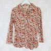 70's Vintage - Floral Shirt - Brown, Orange & Pink Floral - Size S/M -Style Luma Sales Store IMG 3954 a81699c4 ef56 47b1 b542 2b90c02e720e