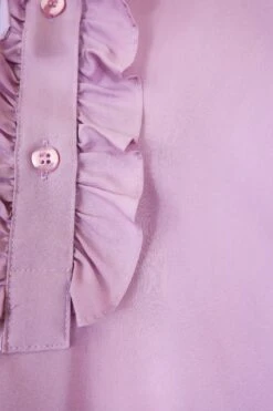 70's Vintage - Thulian Pink Ruffle Blouse - Free Size M -Style Luma Sales Store IMG 4155 b20fde8b 1b0d 444a 82f5 8ee9105f6967