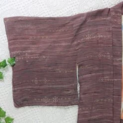 Vintage Kimono - Ivory Threaded Mauve - One Size -Style Luma Sales Store IMG 4296 565359ff 6aaf 4ce2 ab61 1fcca4ce40da