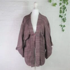 Vintage Kimono - Ivory Threaded Mauve - One Size -Style Luma Sales Store IMG 4304 1da99ce3 71ed 4556 b5b4 ab5dabdbcfdb