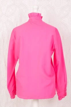 Vintage Shirt - Bright Pink Frills - Size L -Style Luma Sales Store IMG 4588 9101bc9d 68c7 408e aa9a 802274ced727