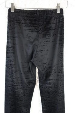 Vintage Trousers - Ebony Snake Print Velvet Trousers - Free Size XS -Style Luma Sales Store IMG 4638 158b7a42 cd44 461c bcff 1ec49af95df1