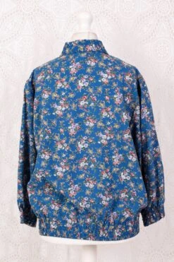 Vintage Bomber Shirt - Cerulean & Muted Floral - Free Size 7 Vintage Bomber Shirt - Cerulean & Muted Floral - Free Size -Style Luma Sales Store IMG 4648 c63077d7 5f4d 4e64 b31e a0b6ea230e28