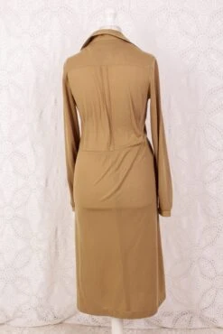 Vintage Dress - Tan Sand - Size S -Style Luma Sales Store IMG 4986 5c09bb81 393c 4ed5 940a 0347a9af1773