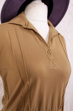 Vintage Dress - Tan Sand - Size S -Style Luma Sales Store IMG 4992 83d15102 6204 420b b513 7f60286faf61