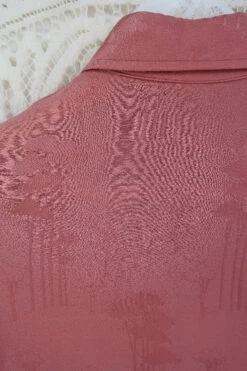 Vintage Dusky Rose Jacquard Blouse - Size XXS -Style Luma Sales Store IMG 6121 cfc05acc ee3b 41dc 8963 c491dc5b2c2a