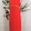 SALE Vintage Embroidered Maxi Dress - Scarlet & Gold - S 2 SALE Vintage Embroidered Maxi Dress - Scarlet & Gold - S -Style Luma Sales Store IMG 6949