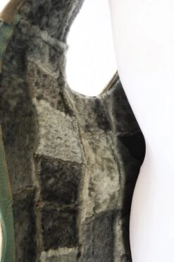 70's Vintage Waistcoat - Ginger Suede With Faux Fur Lining - Size S/M -Style Luma Sales Store IMG 8872 2