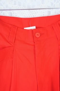 Vintage Trousers - Bright Red - Size S/M -Style Luma Sales Store IMG 8921 2