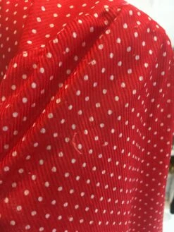 Retro Red Polka Dot Shirt - Free Size -Style Luma Sales Store image 288d2483 cc4c 4260 9e12 a028bbaeaa00