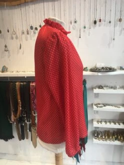 Retro Red Polka Dot Shirt - Free Size -Style Luma Sales Store image 49d4e241 3f1c 4d41 af2a 71077aa7ed62