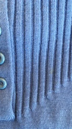 Vintage 1970s Knitted Mini Dress - Cerulean Blue - Size XXS/XS -Style Luma Sales Store image a39fb242 7245 4b88 999c dd8ea6fc62e7