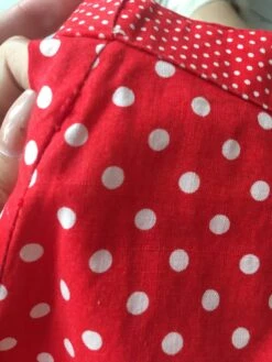 SALE Vintage Midi Skirt - Red Polka Dot - Size S -Style Luma Sales Store image b8f073bb d139 4951 a829 3a3163efaeac