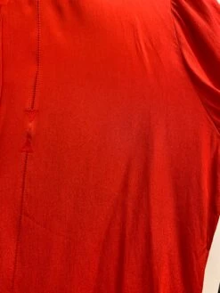 70's Vintage - Bright Red Silk Mix Blouse - Size S/M -Style Luma Sales Store image d80f9bbc 6a31 4603 b9d9 0cd289290ebe