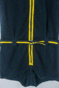 Vintage Playsuit - 1960's Bumble Bee Towelling Playsuit - Size S -Style Luma Sales Store vintage bohemian retro bohochic 1970s hippie preloved boho clothing all about audrey 174